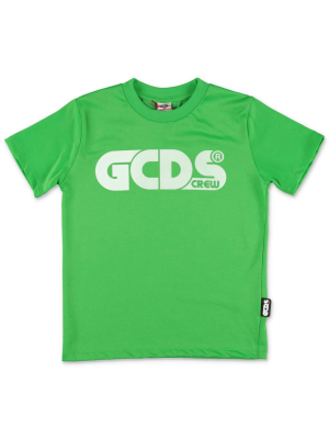 Gcds Kids Logo Printed T-shirt