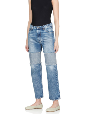 Maison Margiela Spliced Panelled Jeans