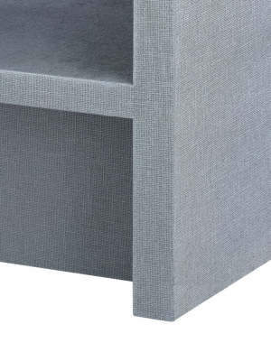 Benjamin 1 Drawer Side Table Gray