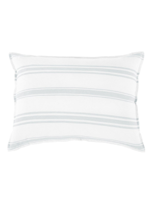 Jackson Big Pillow 28" X 36" With Insert - White/ocean