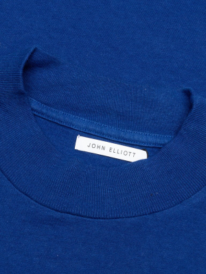 John Elliott 900 Ls Mock Tee - Cobalt