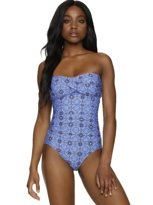 Twist Bandeau One-piece-antibes