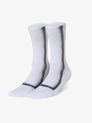 Td Stripe High Sock White