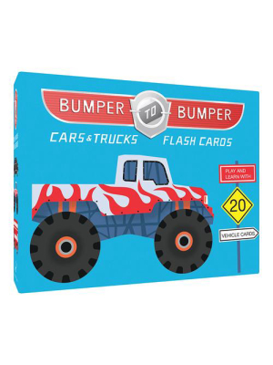 Bumper-to-bumper Cars & Trucks Flash Cards