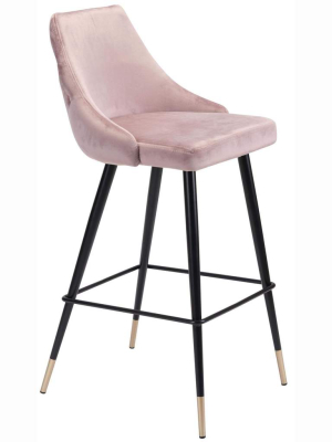 Piccolo Bar Chair, Pink