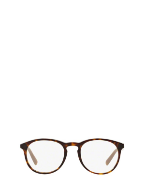 Prada Eyewear Round Frame Glasses