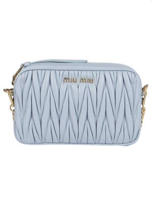 Miu Miu Matelassé Crossbody Bag