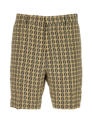 Fendi Checked Bermuda Shorts