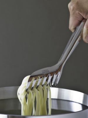 Piazza Stainless-steel Pasta Tongs