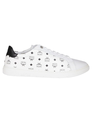 Mcm Visetos Low-top Sneakers