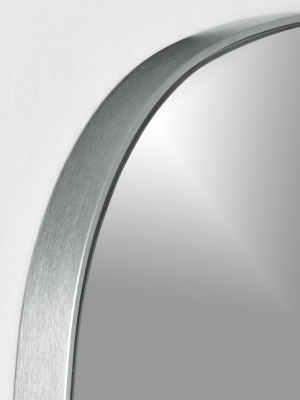 Infinity Silver Oblong Wall Mirror