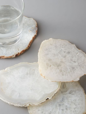 Clouded Agate Coasters (set Of 4)