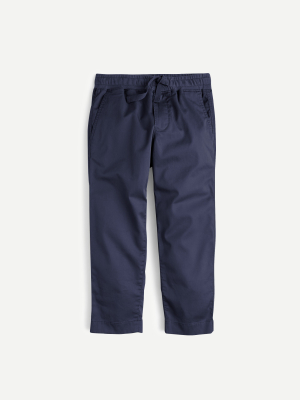 Boys' Stretch-cotton Pull-on Pant With Reinforced Knees