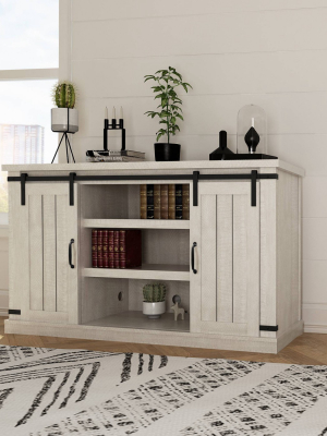 Meadow Media Console Table Gray - Rst Brands