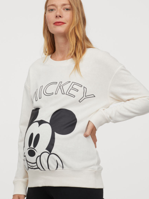 Mama Printed Sweatshirt