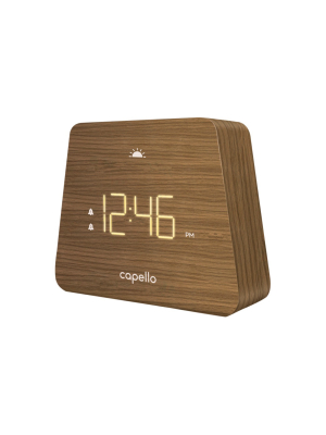 Digital Mantle Alarm Clock Lark Finish - Capello