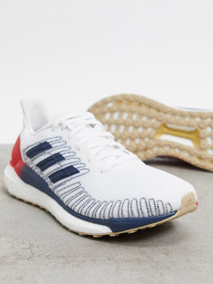 Adidas Running Ultraboost Sneakers In White