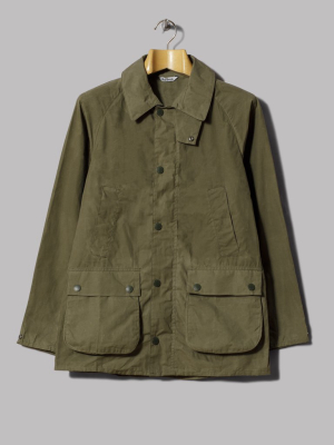 Barbour Slim Unlined Bedale Casual Jacket (olive)