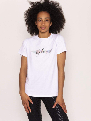 Glow T-shirt In White