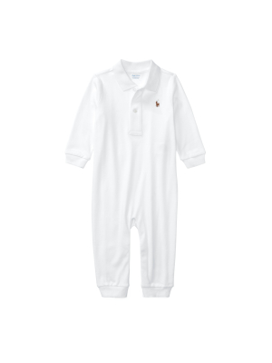 Cotton Interlock Polo Coverall