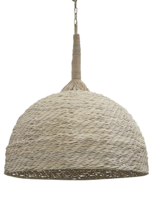 Wisteria Pendant Oversized Whitewash