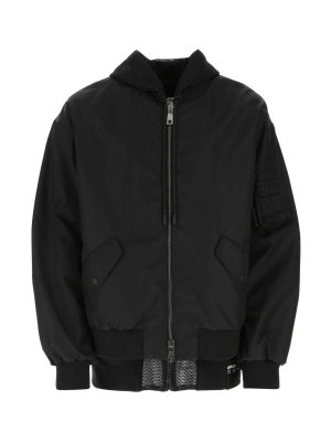 Dolce & Gabbana Hooded Bomber Jacket