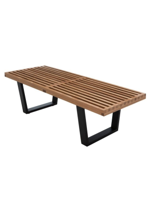 Nuevo Tao Occasional Bench - Raw Ash