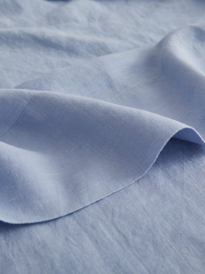 French Linen Sheet Set - Sky