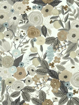 Garden Party Wallpaper In Brown And Beige From The Rifle Paper Co. Collection By York Wallcoverings