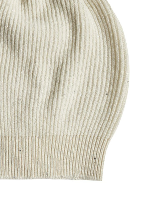 Brunello Cucinelli Sequin Embellished Knitted Beanie