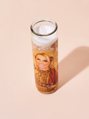 Britney Pillar Candle