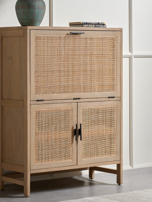 Caprice Bar Cabinet - Natural Mango