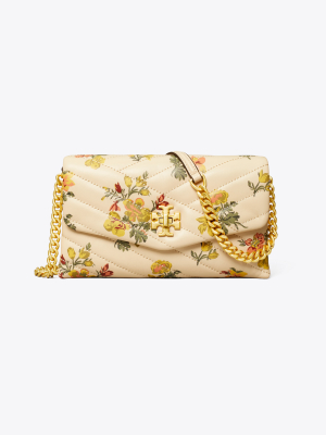 Kira Chevron Printed Chain Wallet