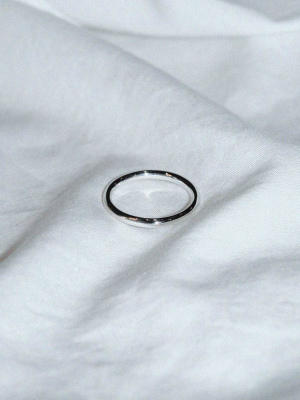 Halo Band 2mm | 9ct White Gold