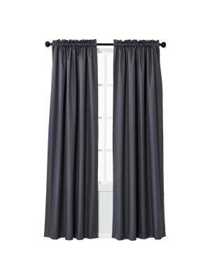 Braxton Thermaback Blackout Curtain Panel - Eclipse