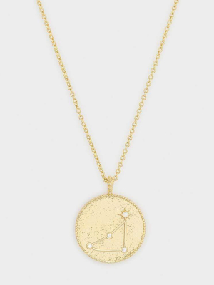 Astrology Coin Necklace (capricorn)