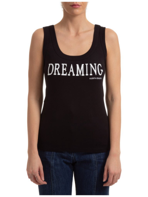 Alberta Ferretti Dreaming Printed Tank Top