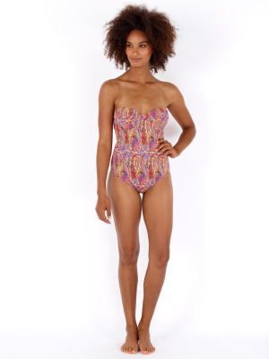 Paisley Underwire One Piece