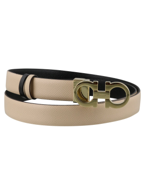 Salvatore Ferragamo Gancini Reversible Belt