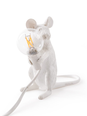 Mouse Lamp Sitting