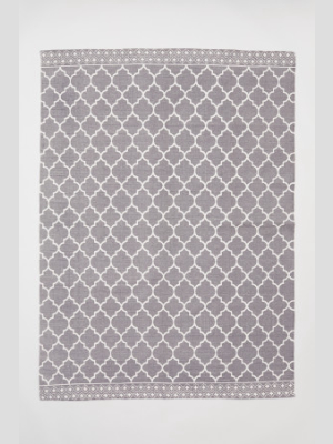 Patterned Cotton Rug