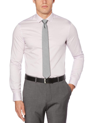 Very Slim Fit Non-iron Solid Dress Shirt