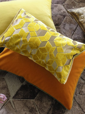 Fitzrovia Ochre Decorative Pillow By Designers Guild