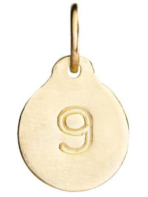 "9" Number Charm