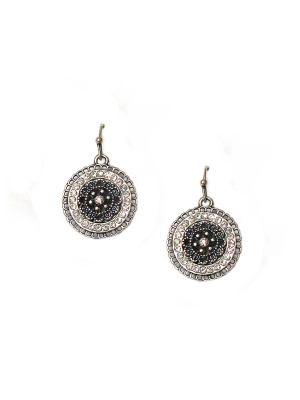 Vintage Disc Earring