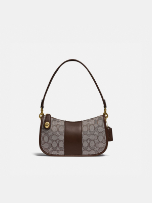 Swinger Bag In Signature Jacquard