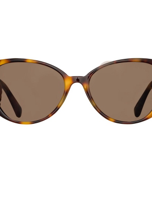 Sarandon Cat Eye Sunglasses In Tortoiseshell