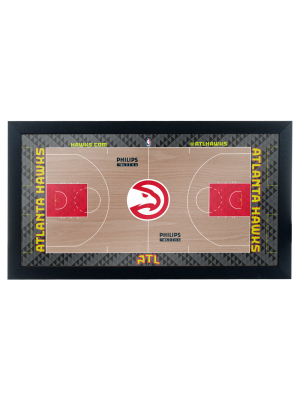 Nba Team Court Framed Plaque