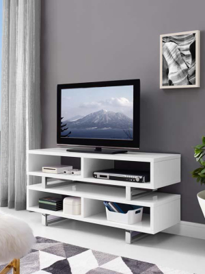 Amy 47” White Tv Stand