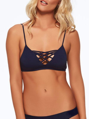 L Space Jaime Top In Midnight Blue Lsjat15-mdb